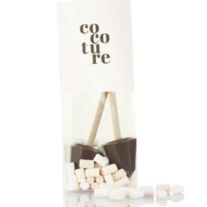 Skumfiduser og lys chokolade