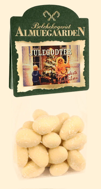 Mandler hvid chokolade m kokos